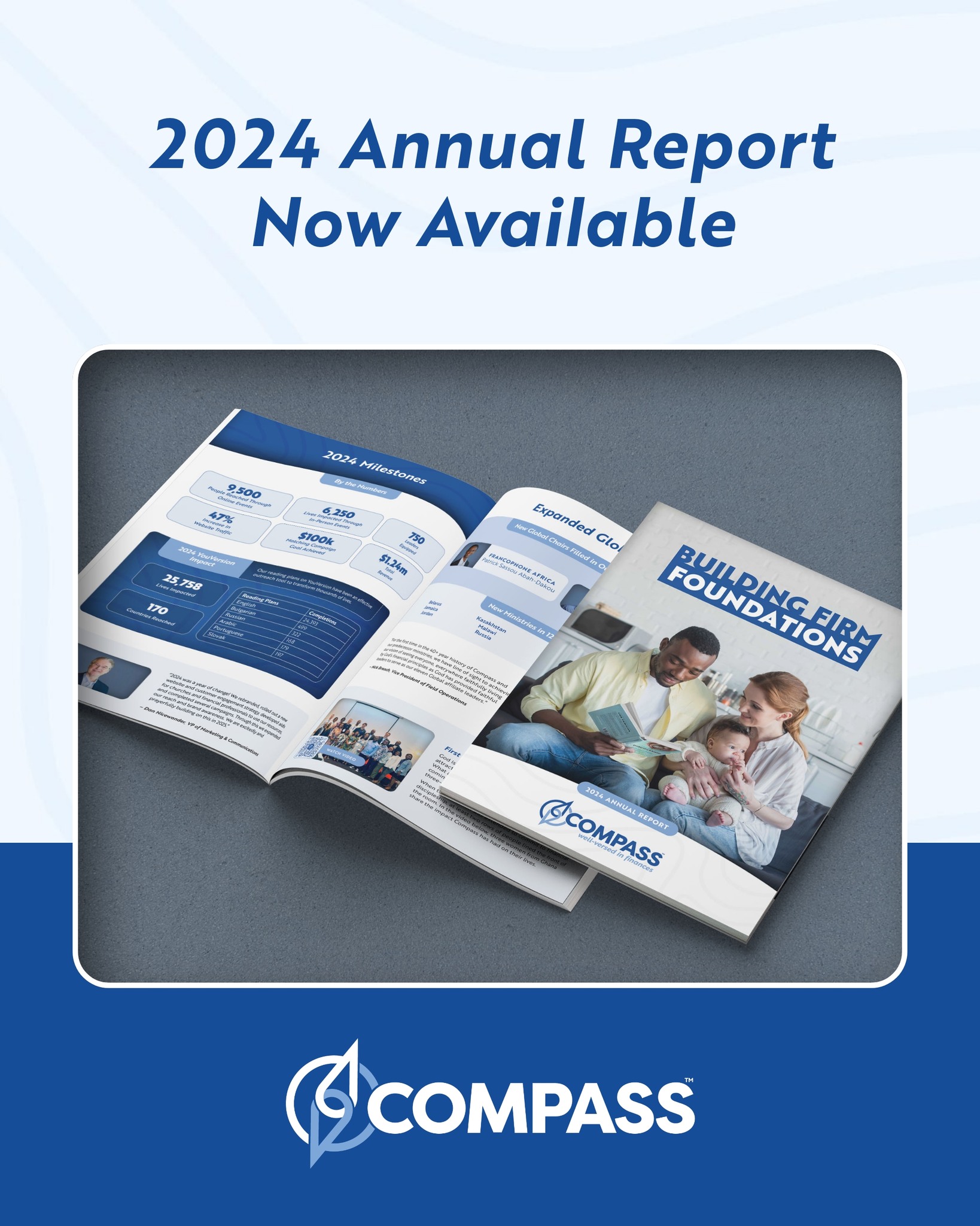 Compass - OUR 2024 ANNUAL REPORT IS HERE! Read about our ministry's ...