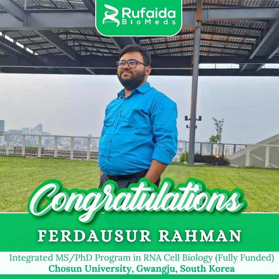 Rufaida BioMeds - Huge Congratulations to Ferdausur... | Facebook