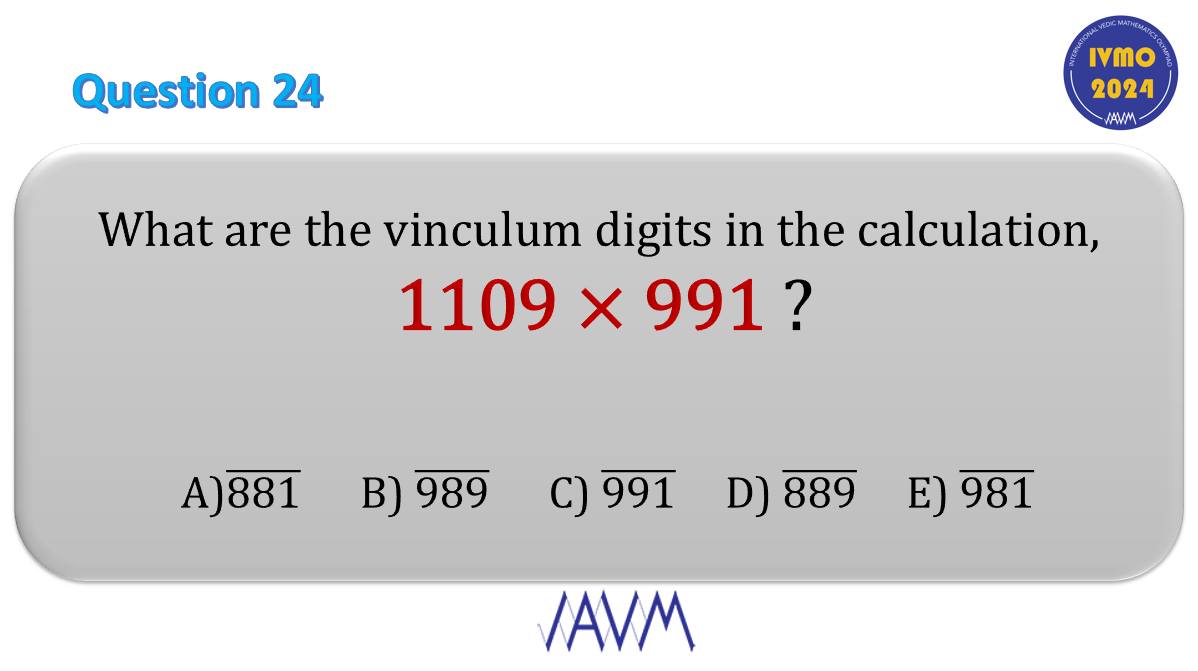 Institute - #vedicmaths #vedicmath #olympiad #matholympiad # ...