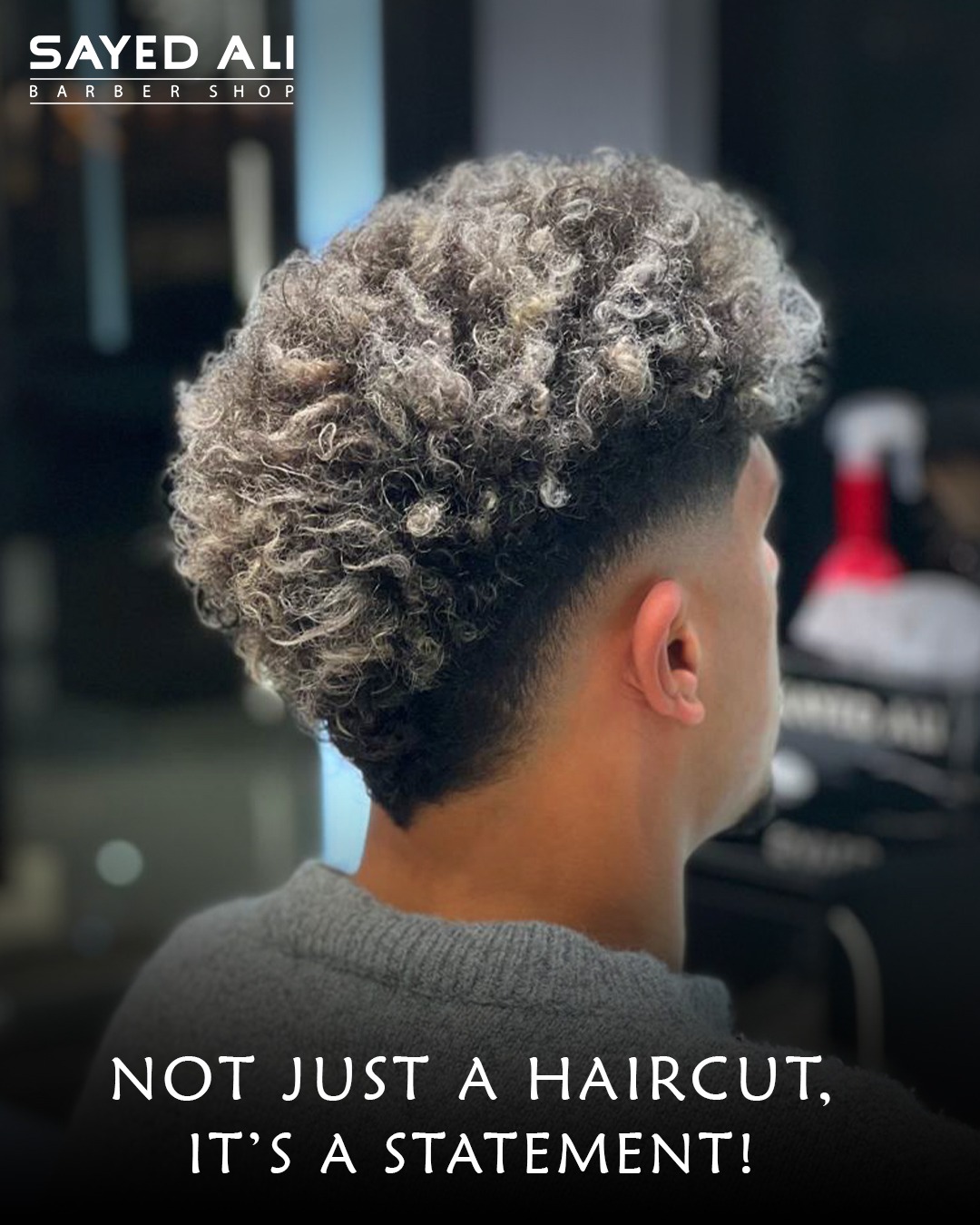 Sayed - Not just a haircut it’s a statement. Your style speaks before ...