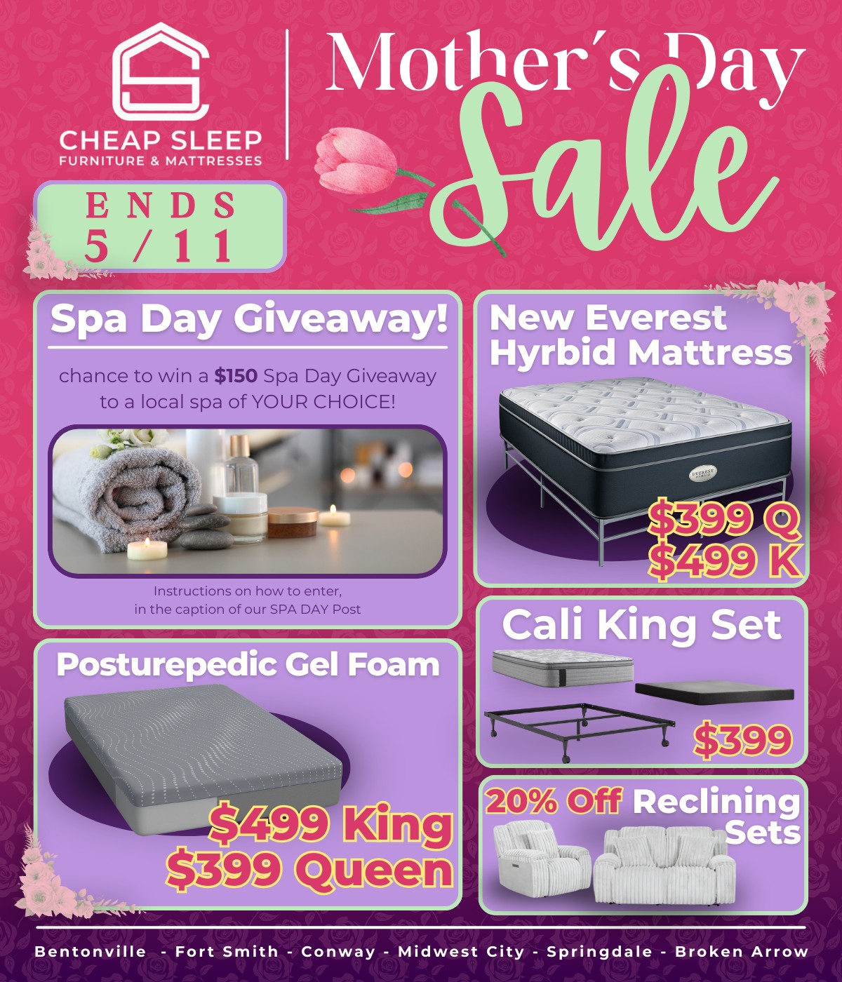 Cheap Sleep Furniture And Mattress | Midwest City OK