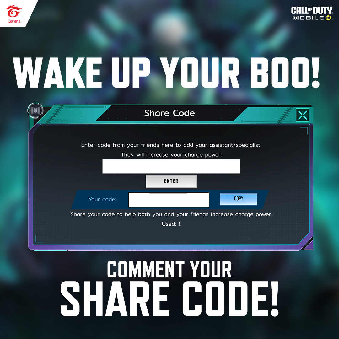 Garena - 🧟‍♂️ Franken's Awaken 💬 SHARE YOUR CODE It's the calm before ...