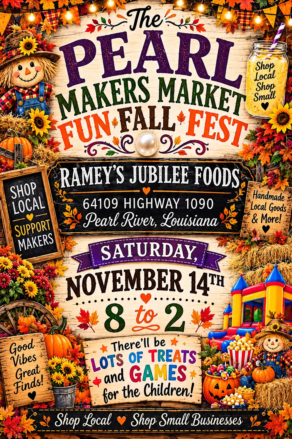 The Pearl makers market fun fall fest
