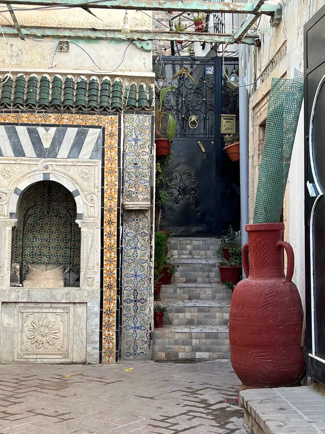 The beautiful details in the Medina of Tunis 🇹🇳