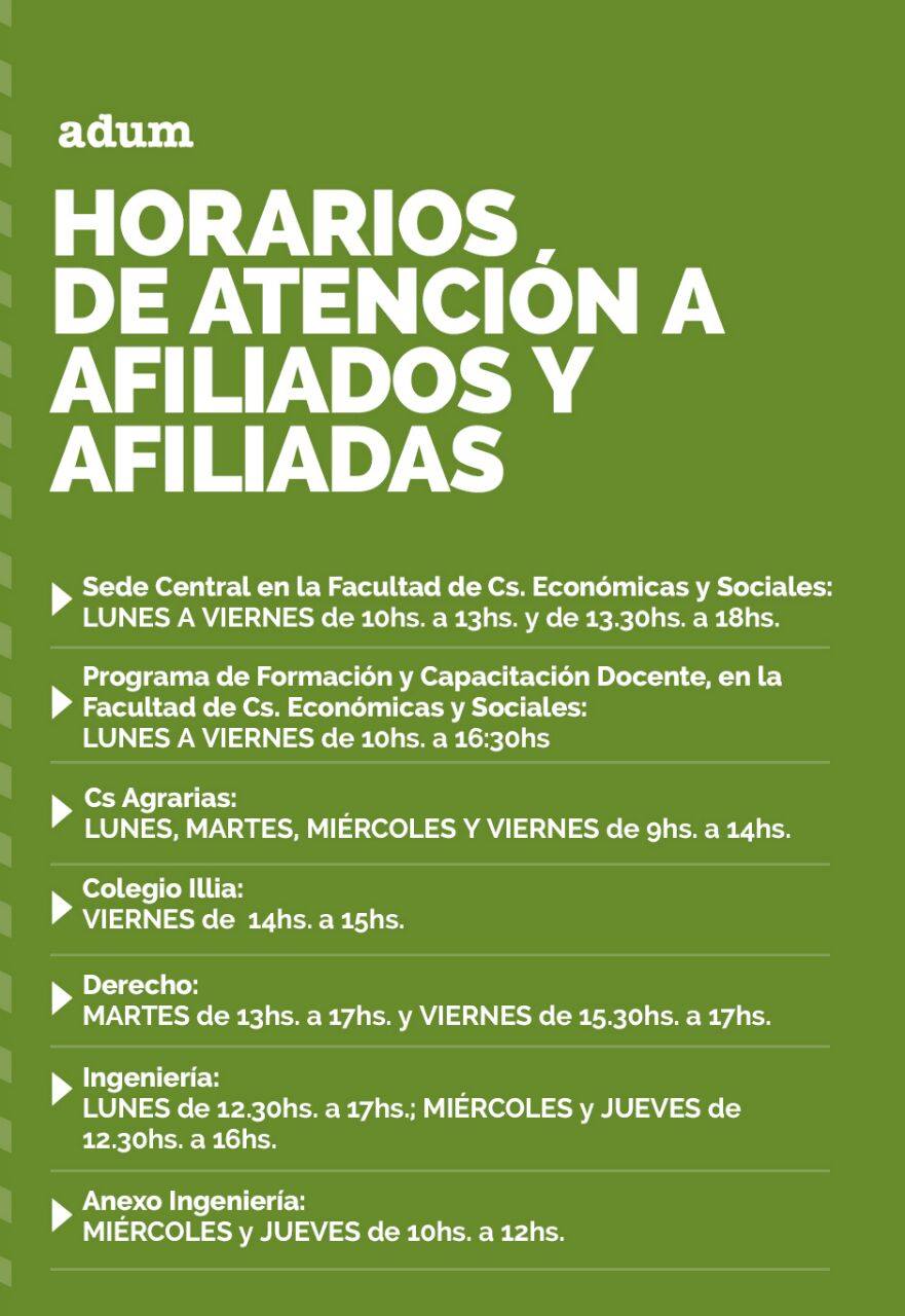 📰... - ADUM - Agremiación Docente Universitaria Marplatense | Facebook