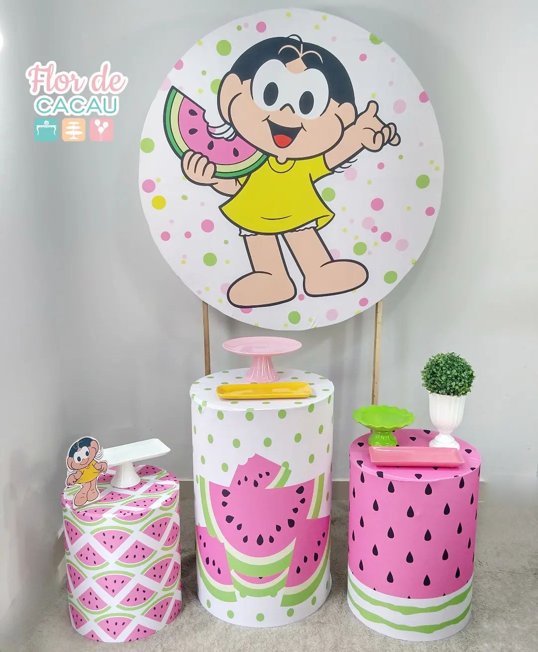 🍉🍉 Magali Rosa 🍉🍉 Composição super... - Locação Flor de Cacau