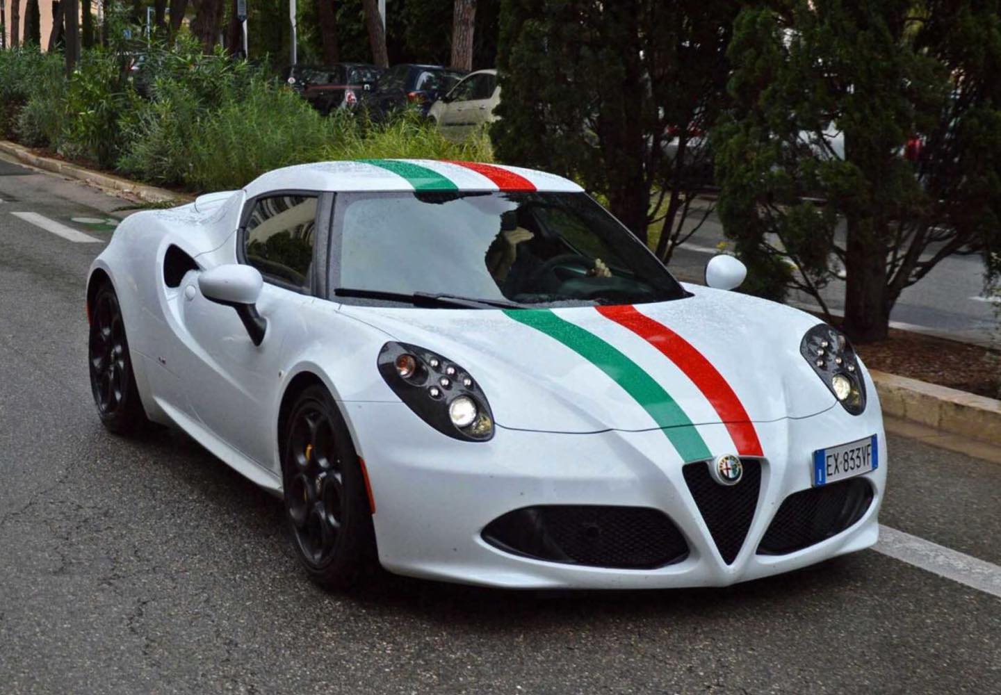 🇮🇹#BBR #Alfa Romeo 4C PreOrder🇮🇹 Alfa Romeo 4C Italian Stripe