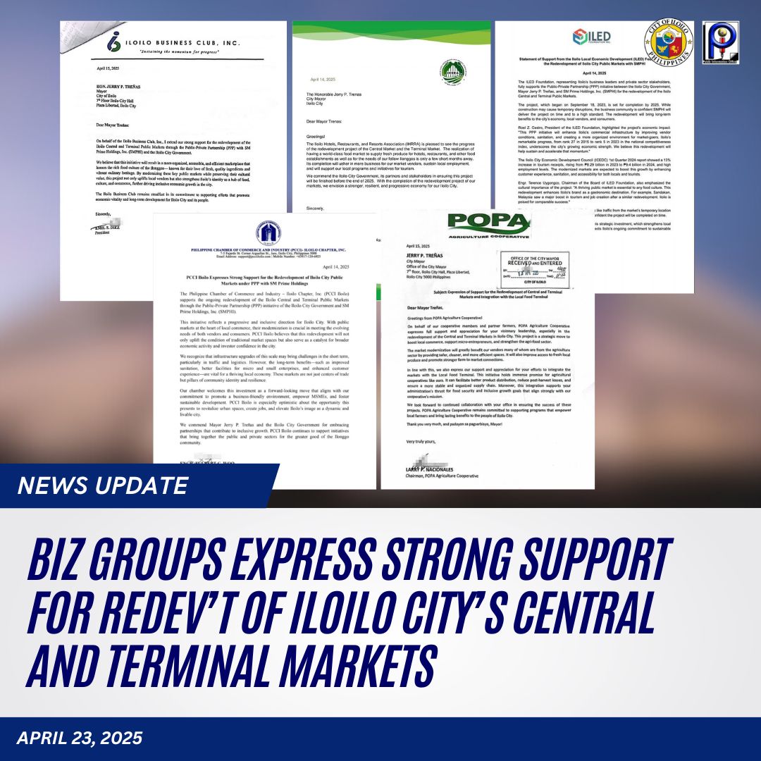 BIZ GROUPS EXPRESS STRONG SUPPORT... - Iloilo City Government | Facebook