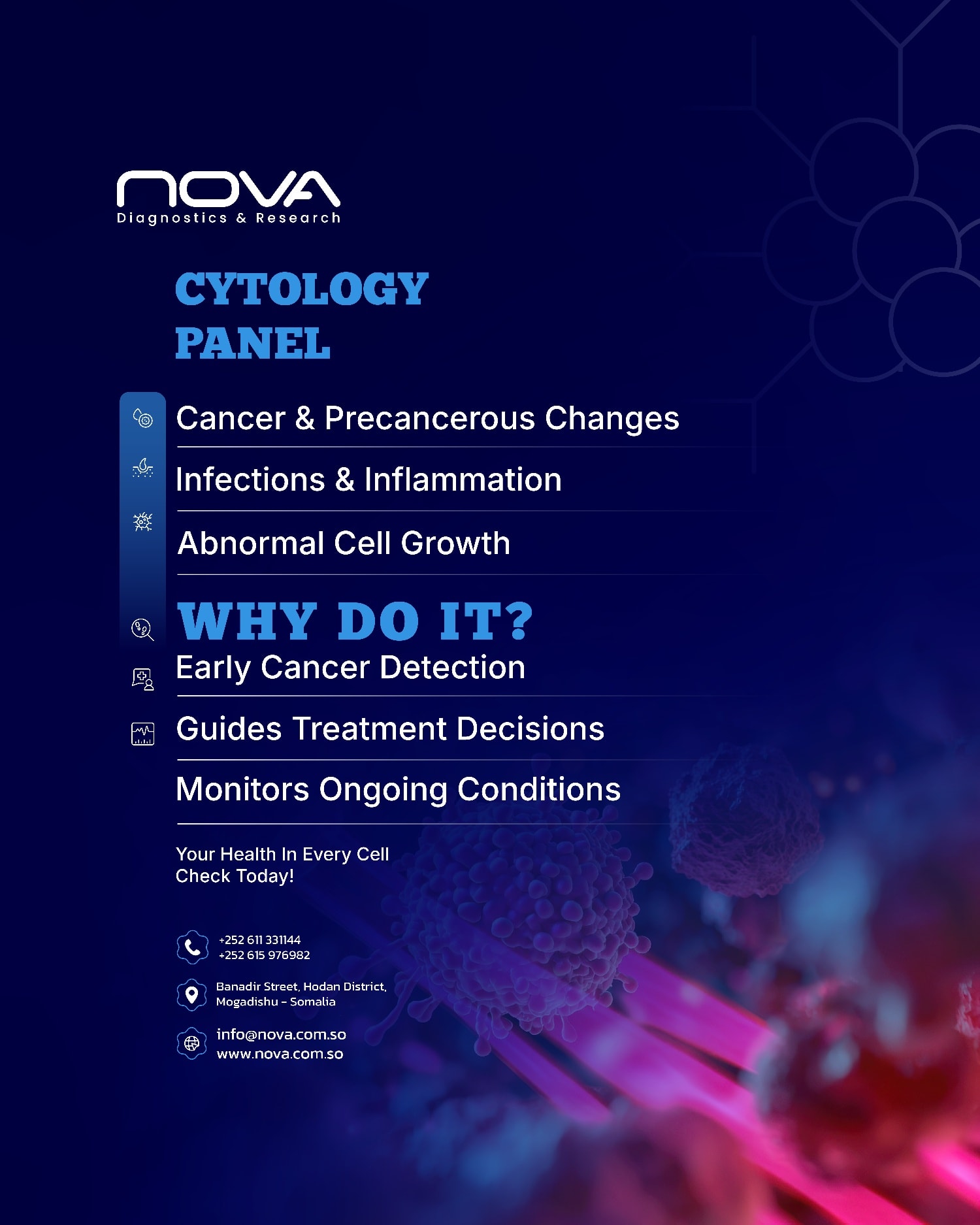 Nova Diagnostics & Research | Mogadishu