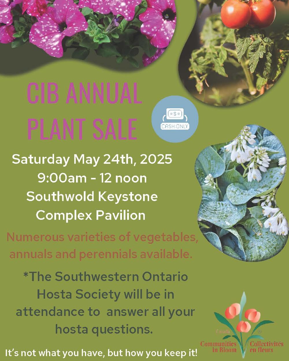 Township of Southwold - The Annual Communities in Bloom Plant sale is ...