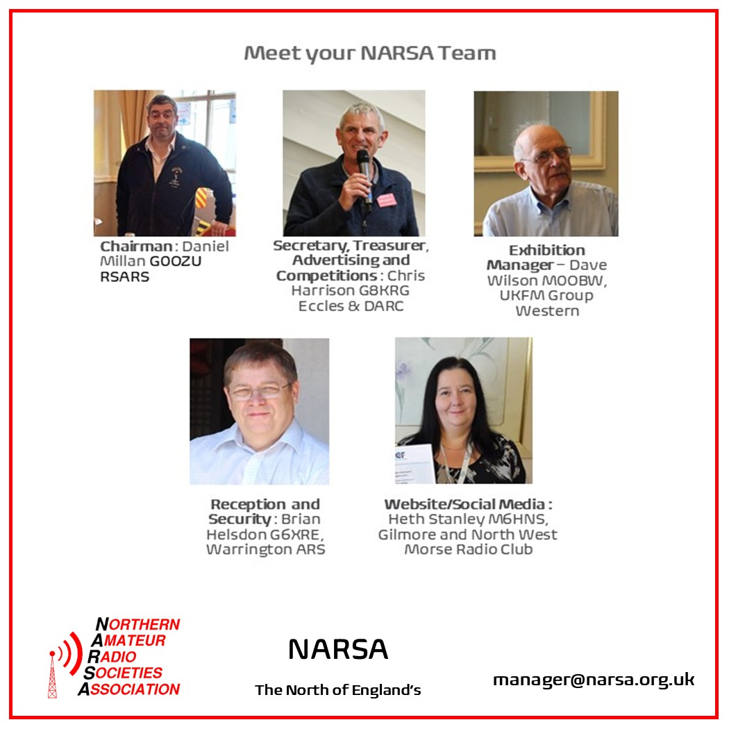 NARSA - Meet the Narsa team! Daniel G0OZU,Chris G8KRG,... | Facebook