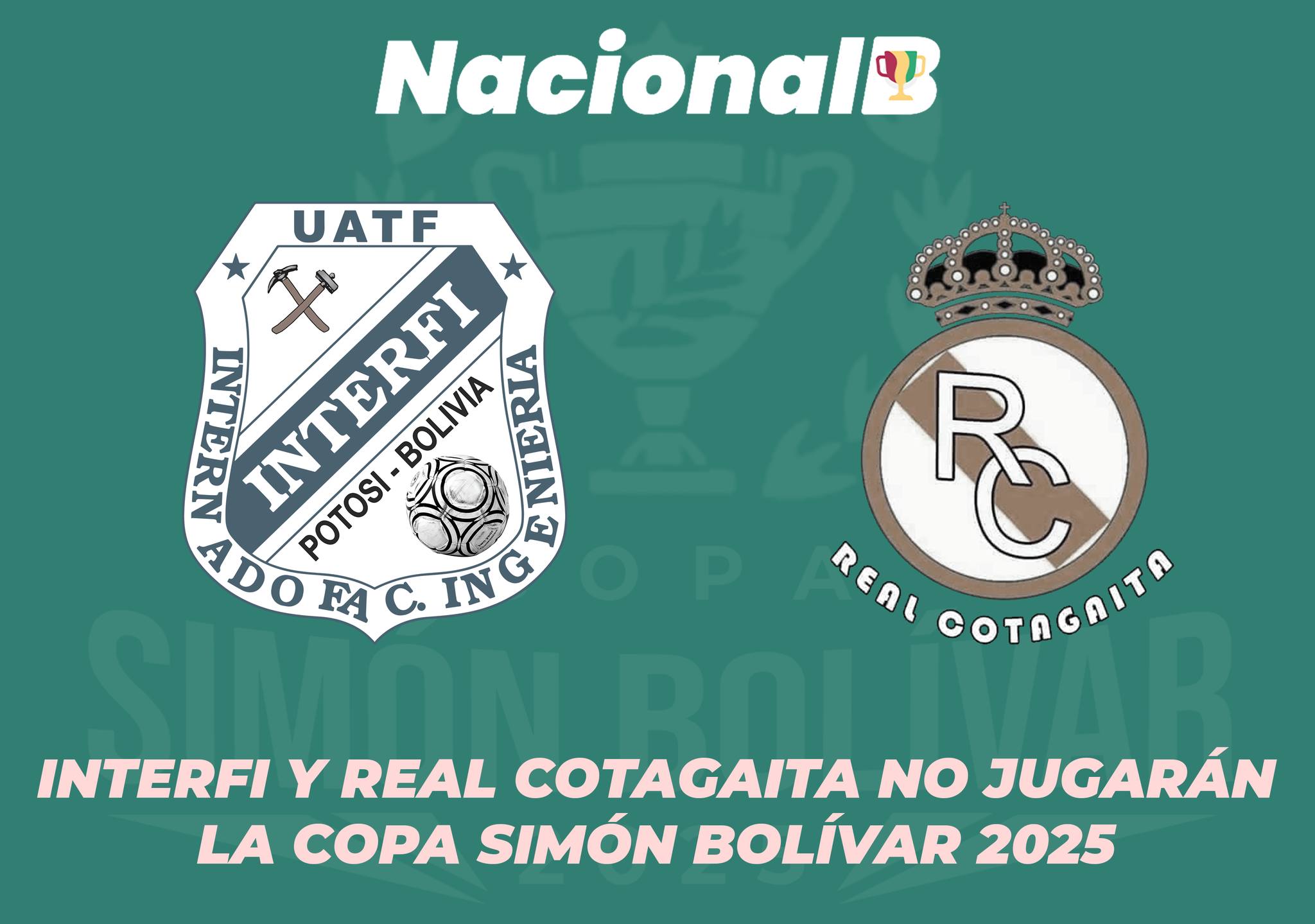 Nacional - #NacionalB🏆 #CopaSimónBolívar2025 INTERFI Y REAL COTAGAITA ...