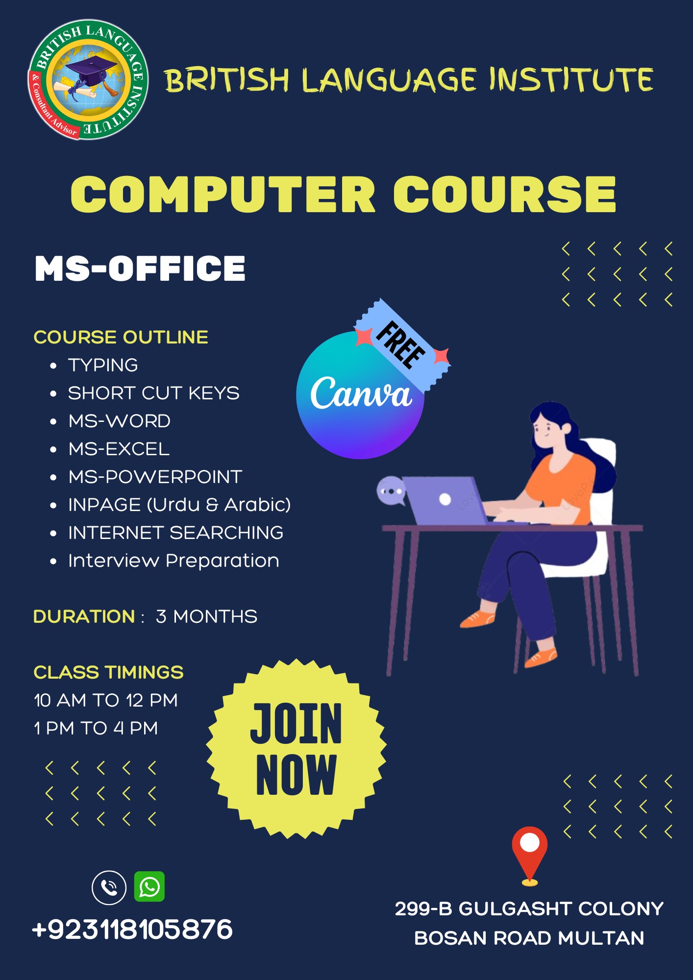 British Language Institute | Multan