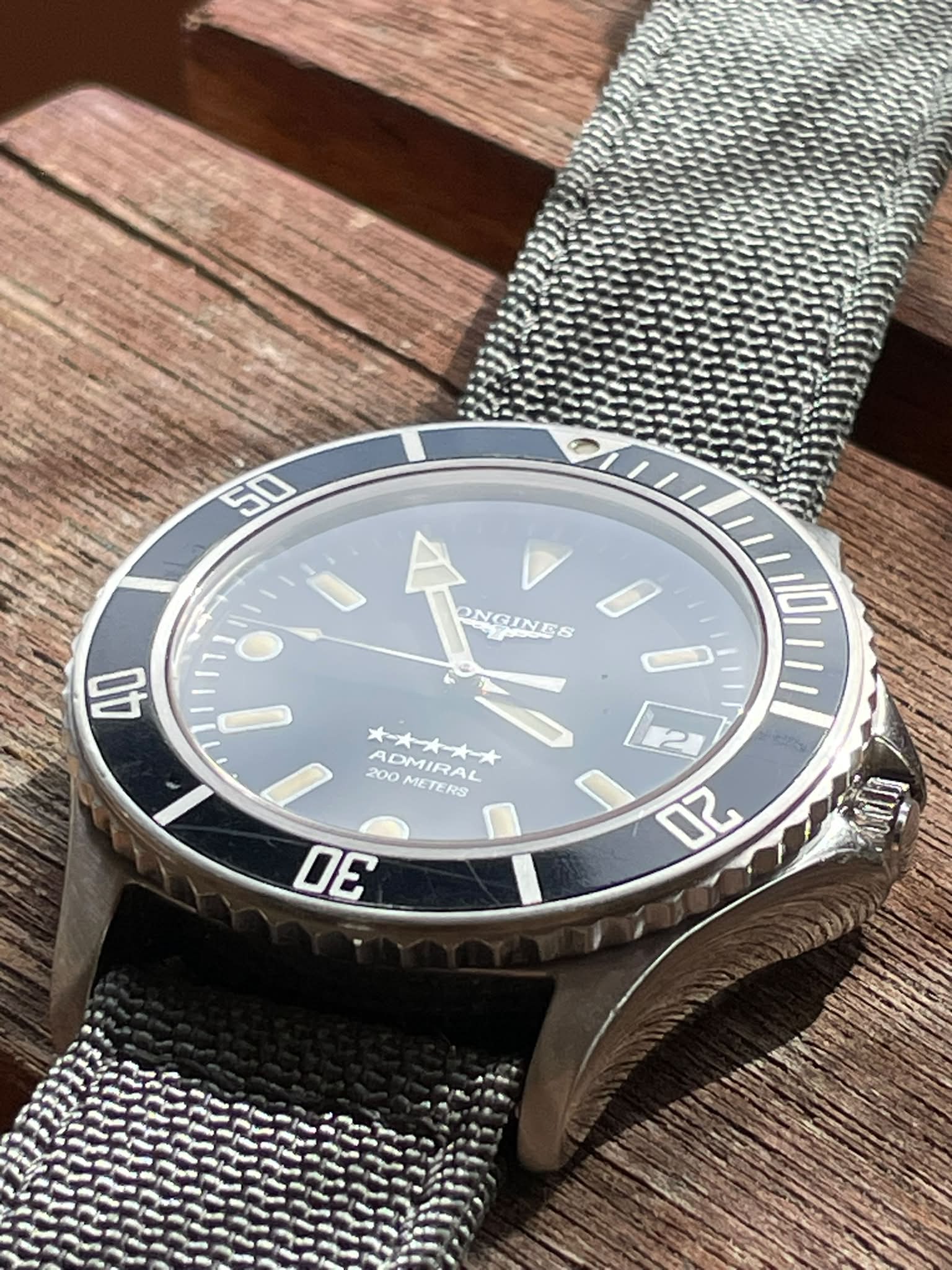 Longines 90s Admiral finally back from the drydock.