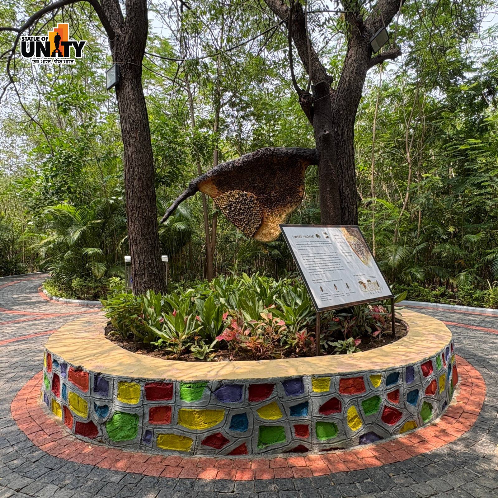 Small beginnings, big results. Tiny seeds planted near the Statue