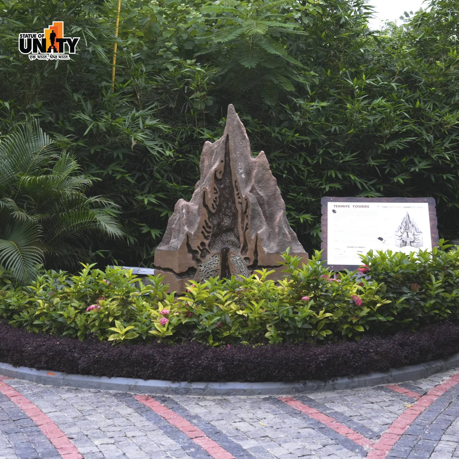 Small beginnings, big results. Tiny seeds planted near the Statue
