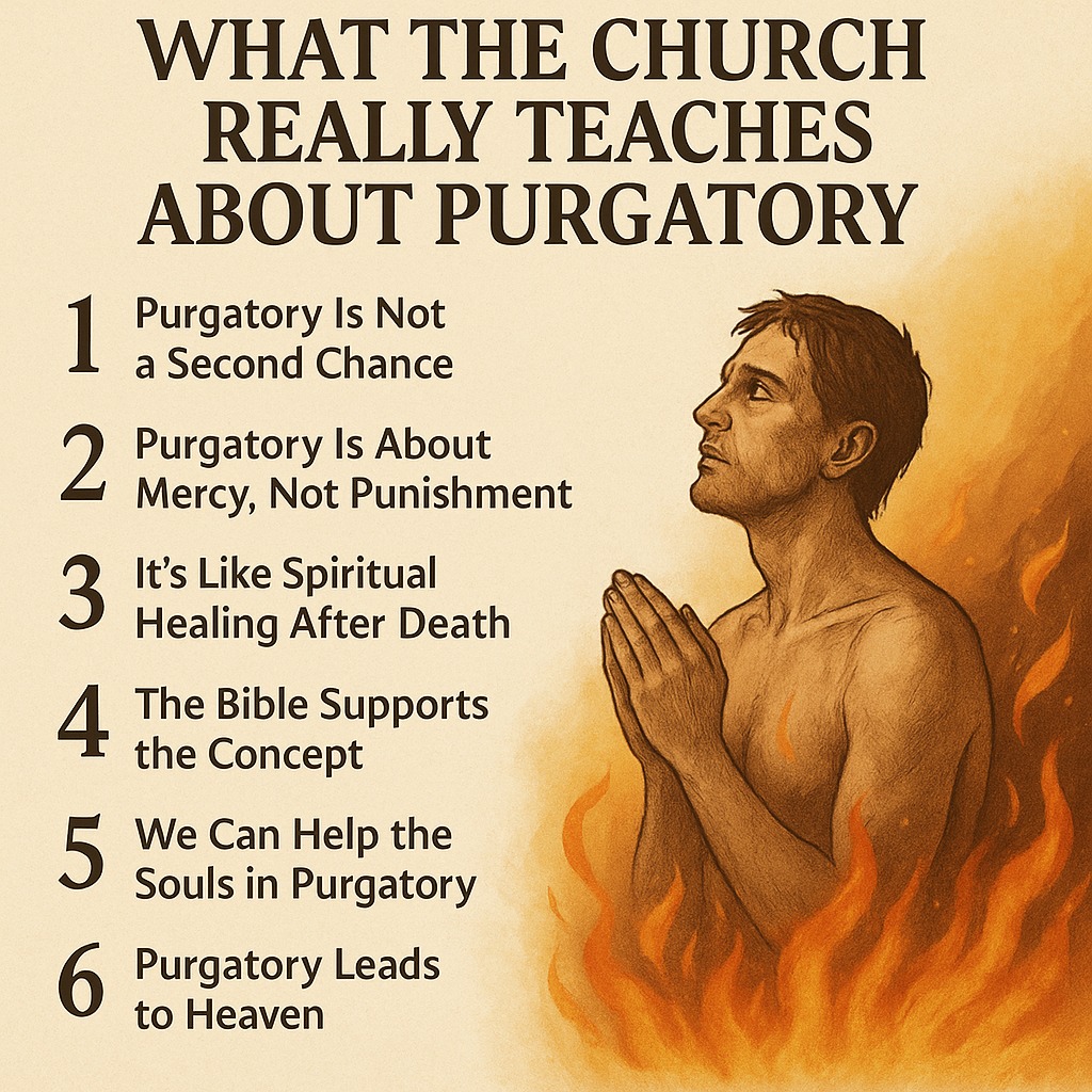 Proudly - What the Church Really Teaches About Purgatory Purgatory is ...