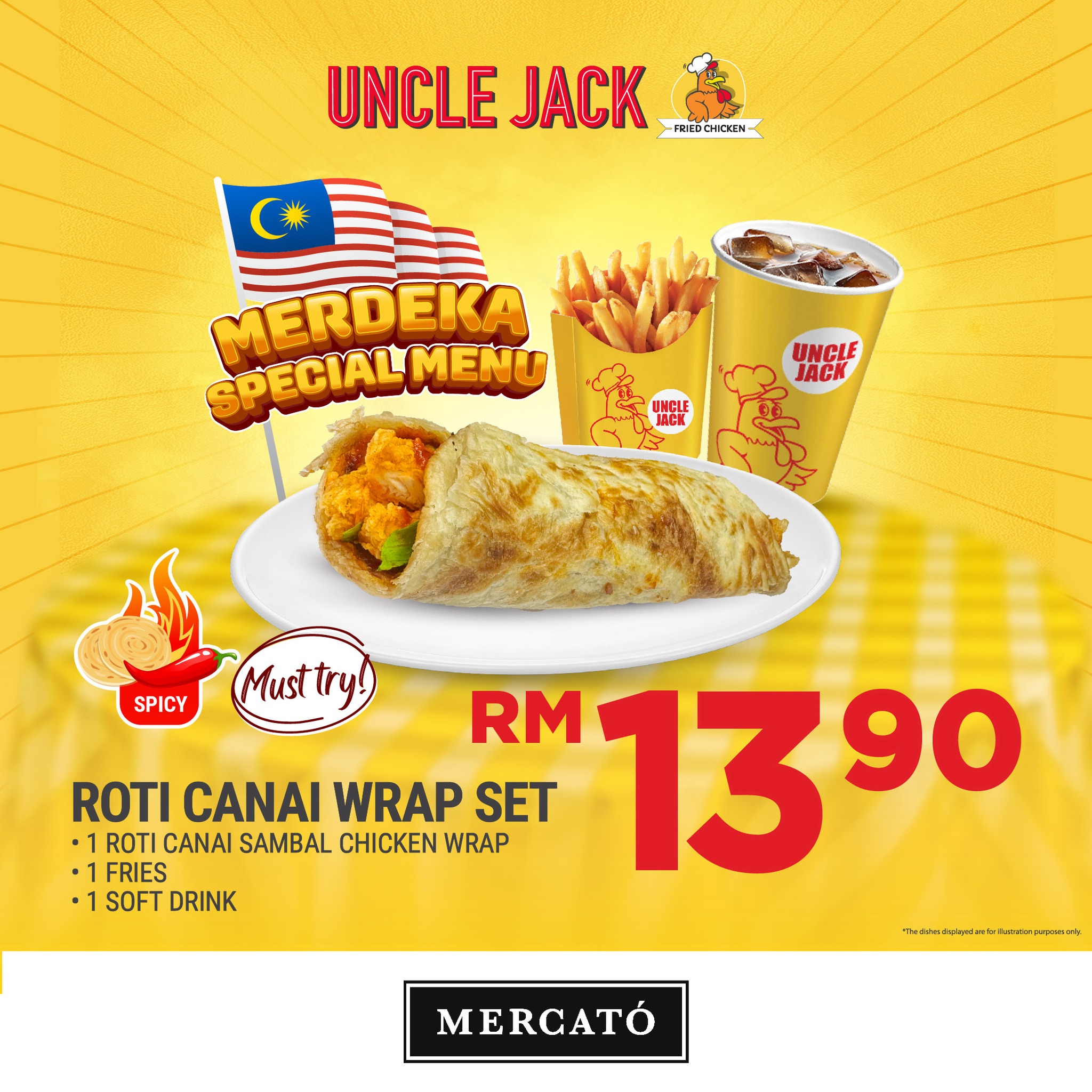 Mercato - 🎉 A celebration of Malaysia in every bite! Uncle Jack’s Roti ...