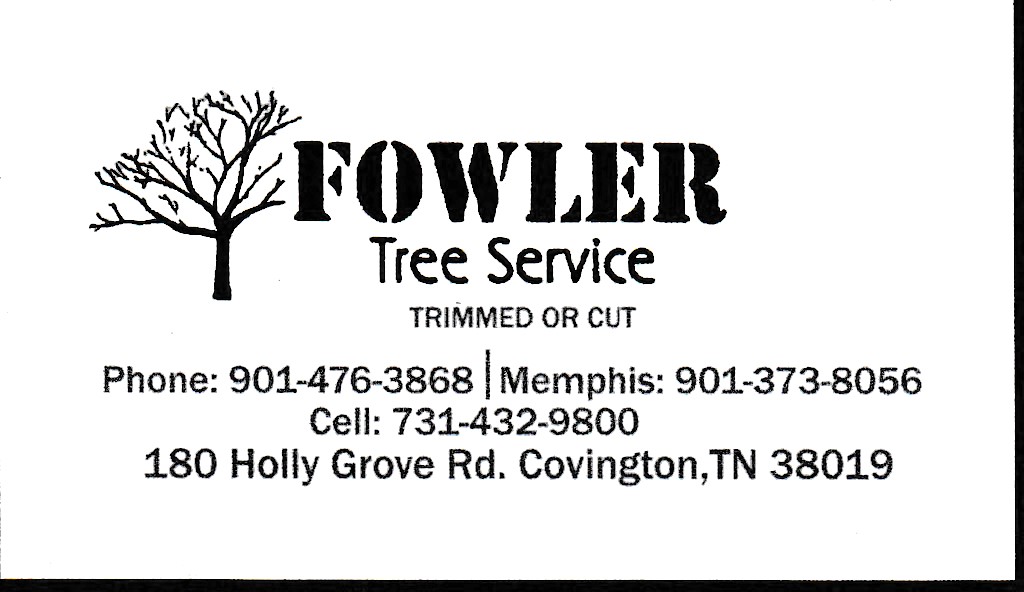 Fowler Tree Service | Covington TN
