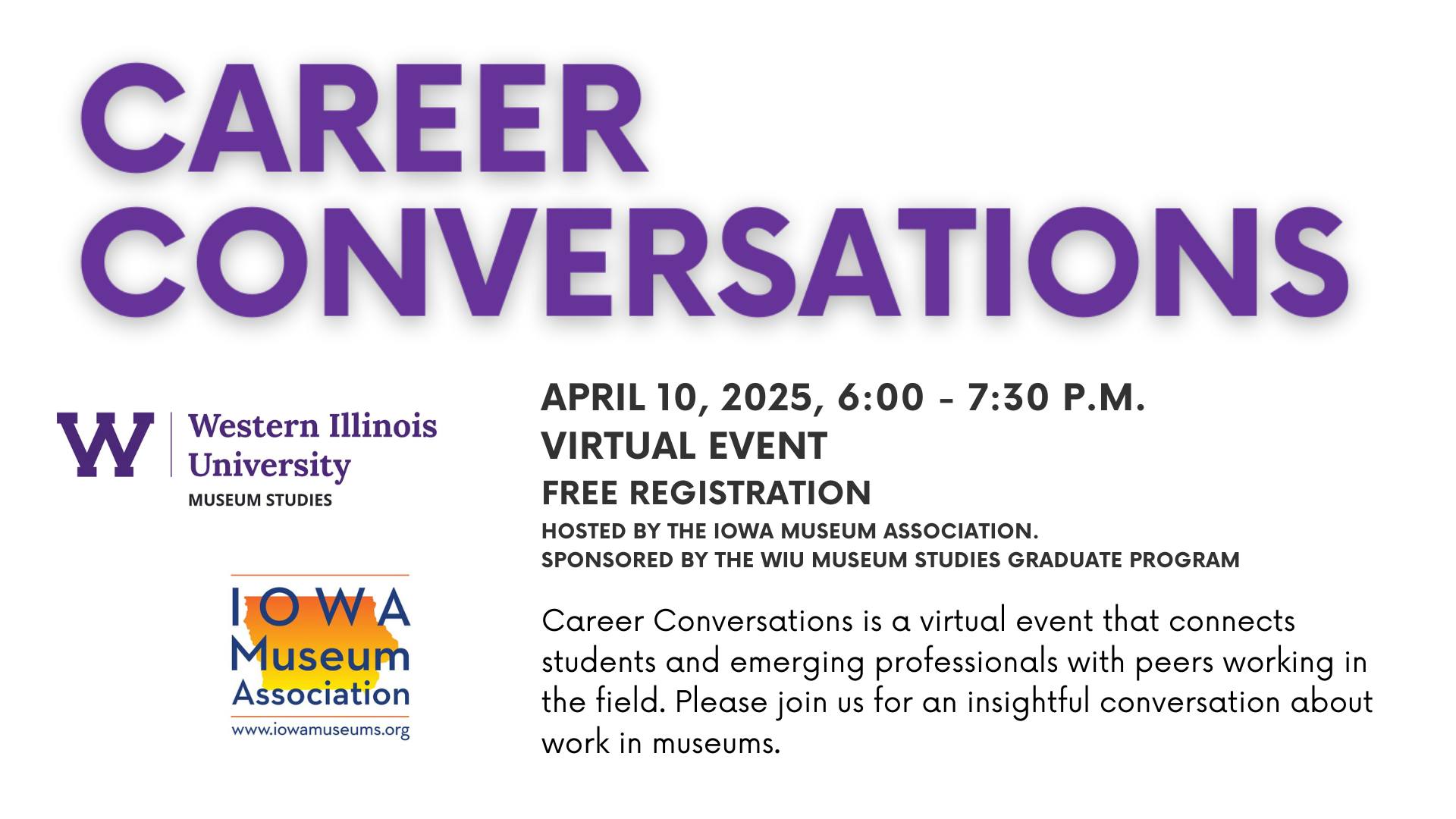 The registration portal for... - Iowa Museum Association | Facebook