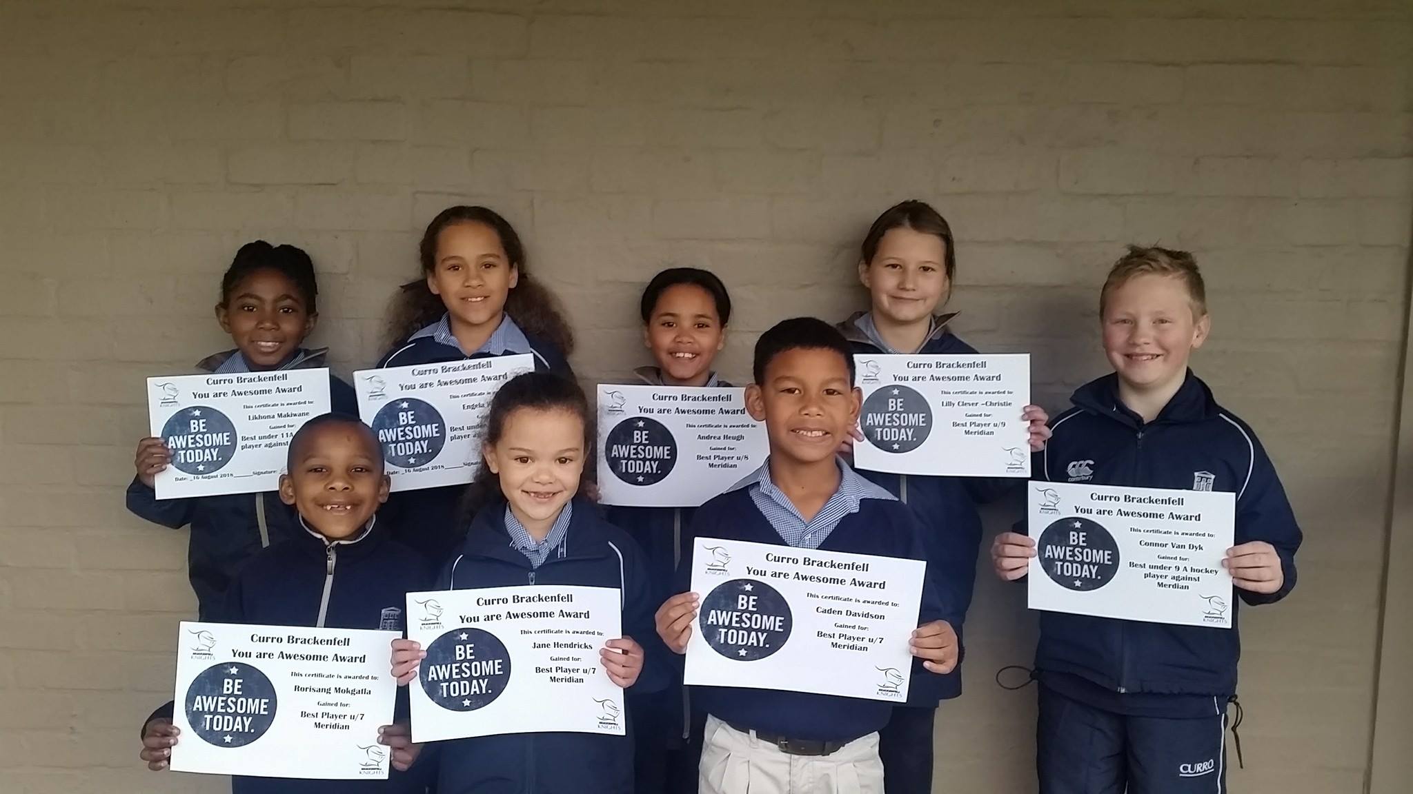 Well done to all our top achievers,... - Curro Brackenfell | Facebook