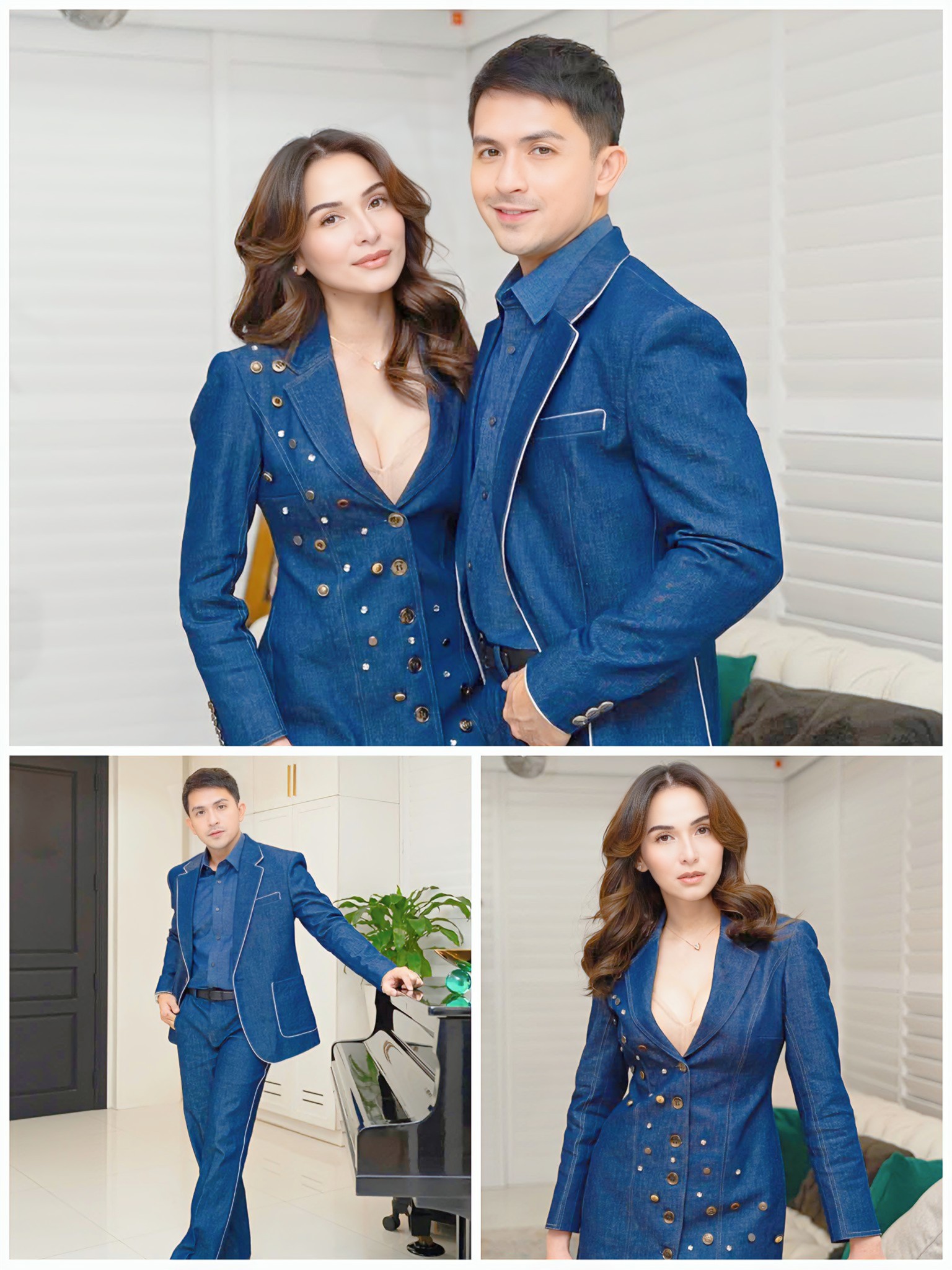 PH - Jennylyn Mercado & Dennis Trillo Twin in Denim OOTD! 👖💙 Jennylyn ...