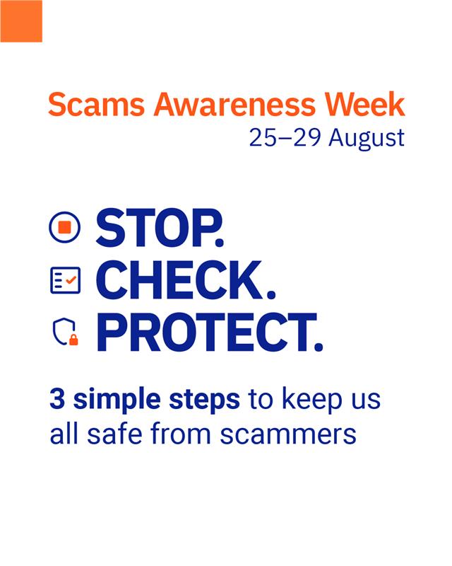 City of Monash - Scams Awareness Week: Stop. Check.... | Facebook