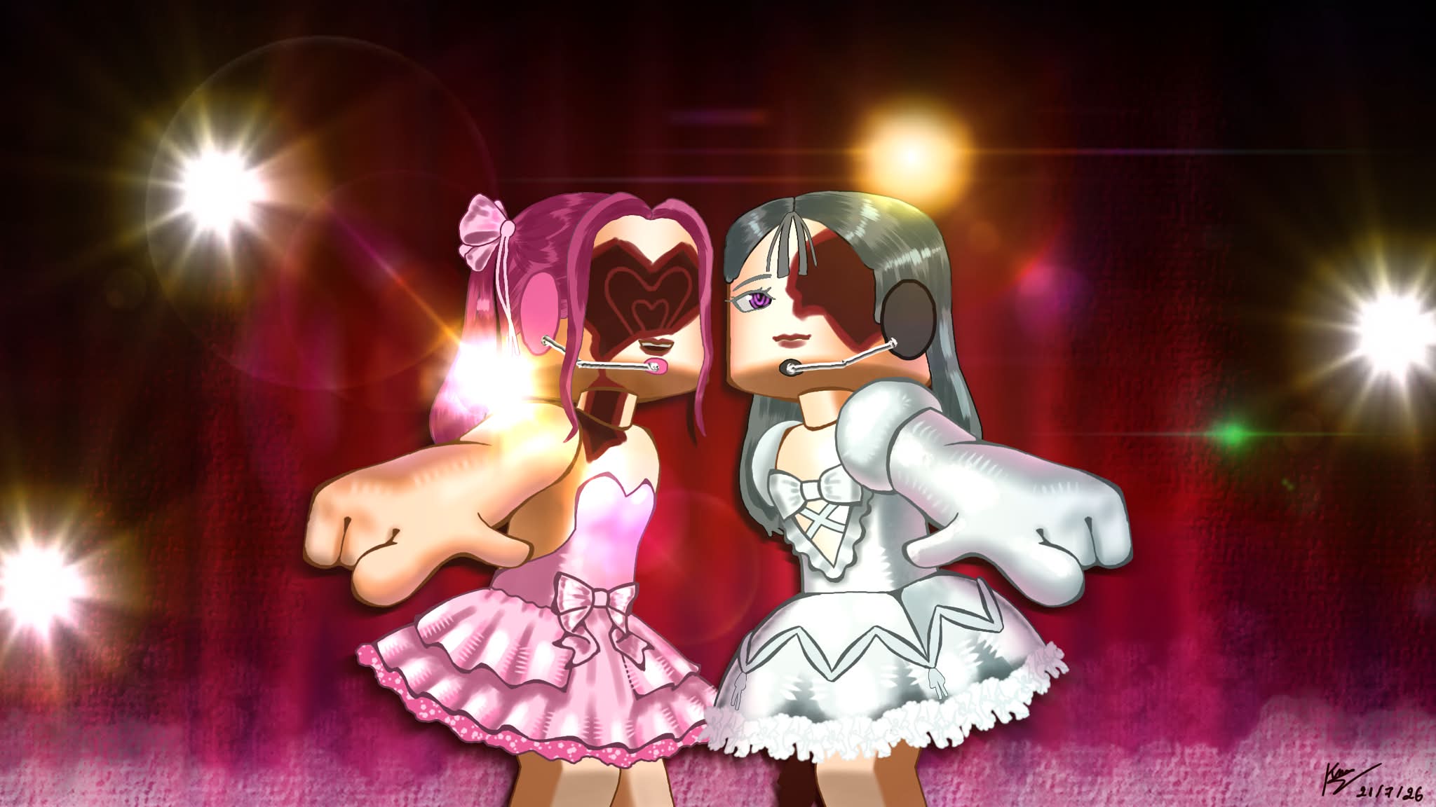 Zombie stage x roblox, art by me. #zombiestage #mizisua #art