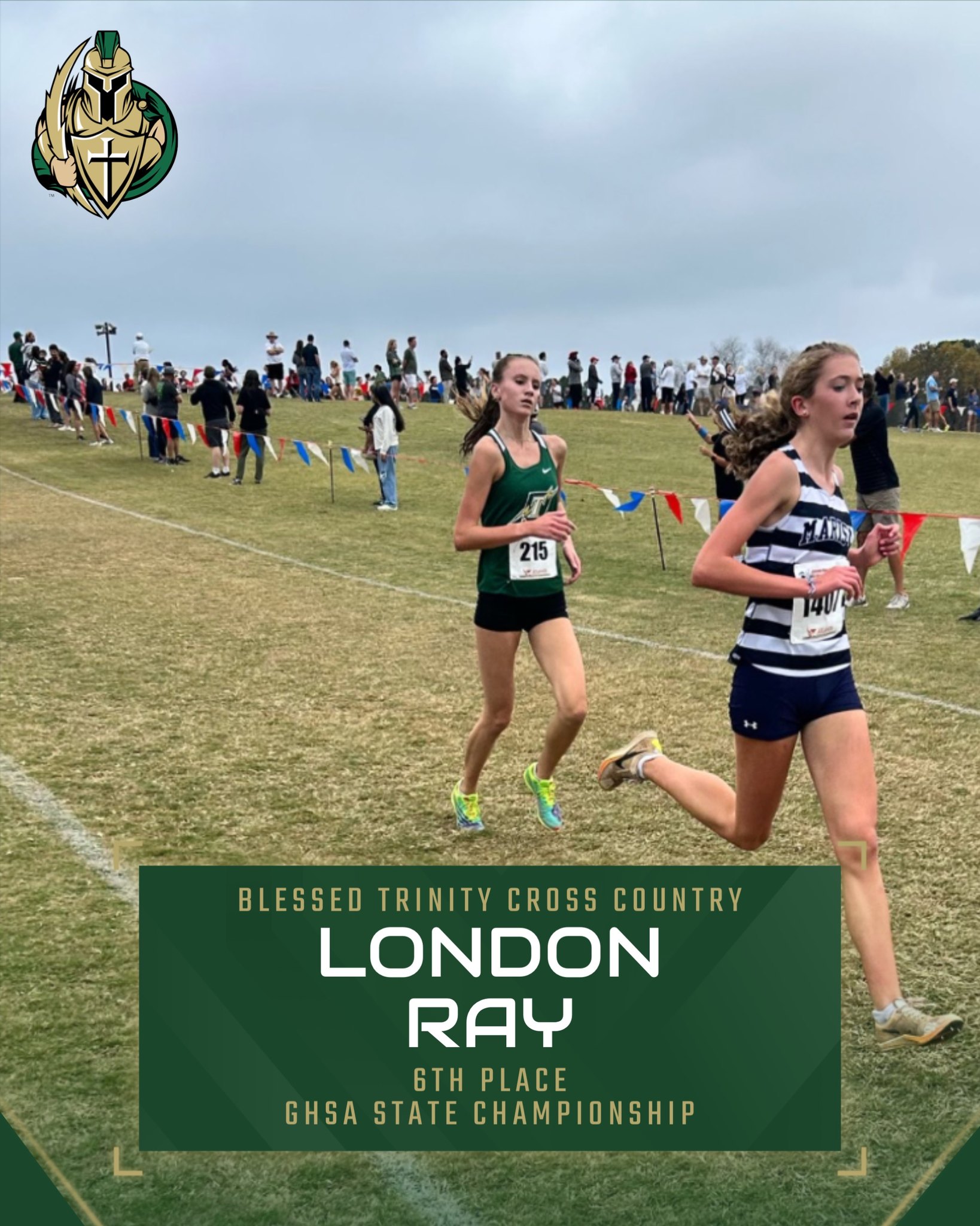 Congratulations to London Ray... - Blessed Trinity Athletics