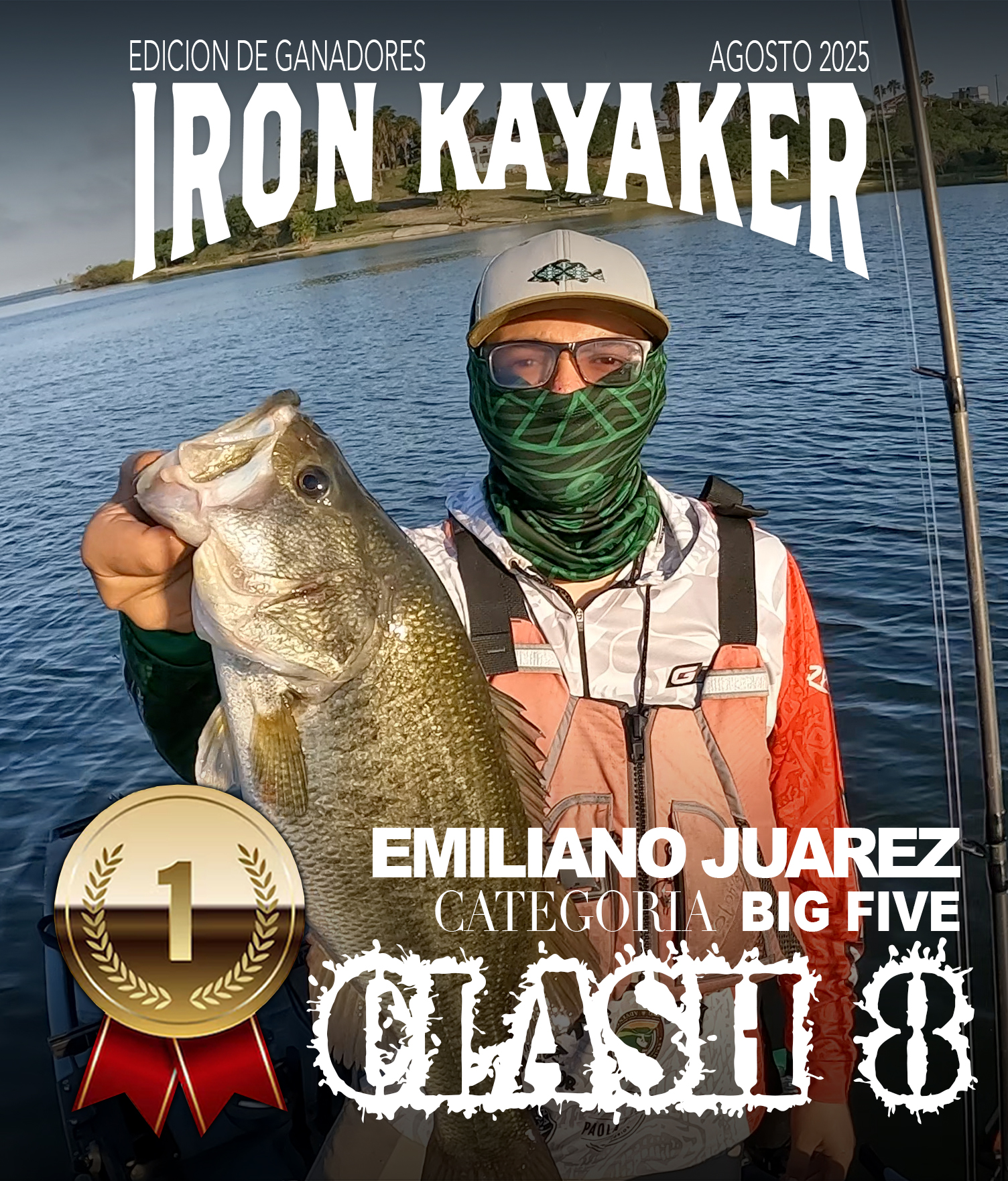 Iron - 🎣 BIG FIVE – CLASH 8 🥇 Campeón absoluto: Emiliano Juárez – 85.00 ...
