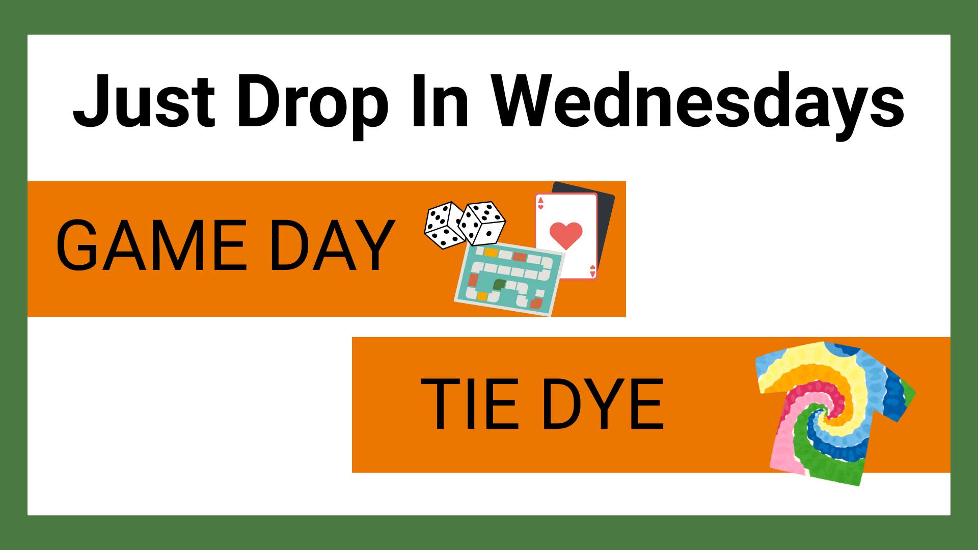 Just Drop In Wednesdays