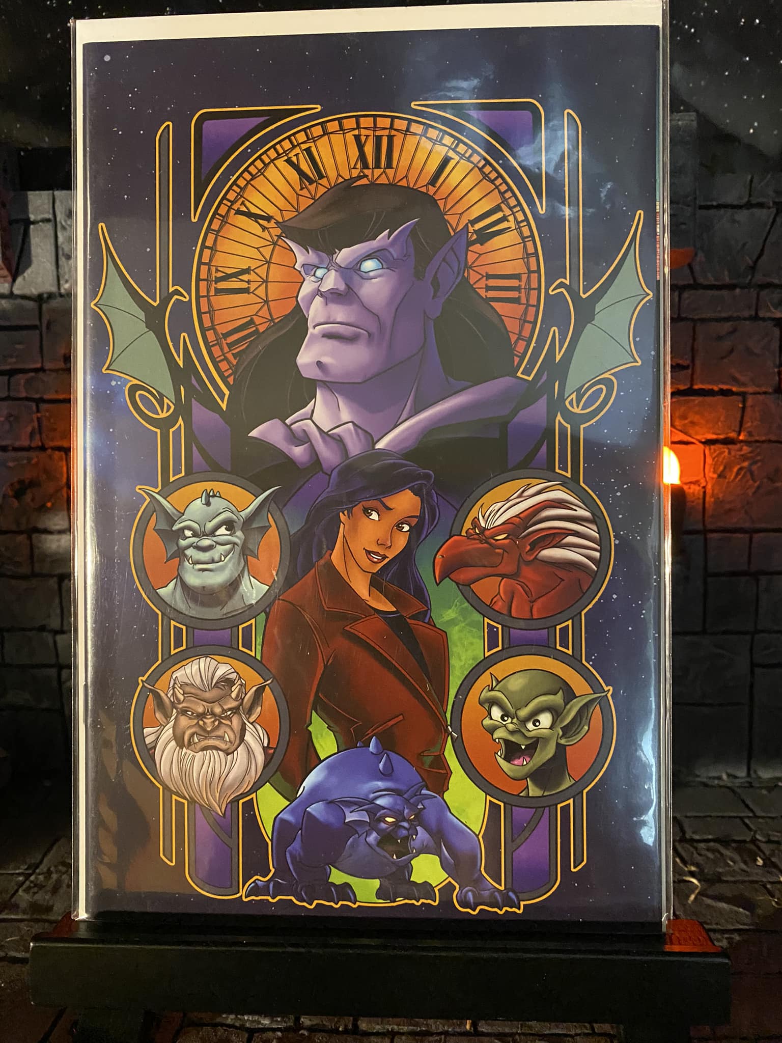 Gargoyles #1 comic by Dynamite with art by Peter Smith
