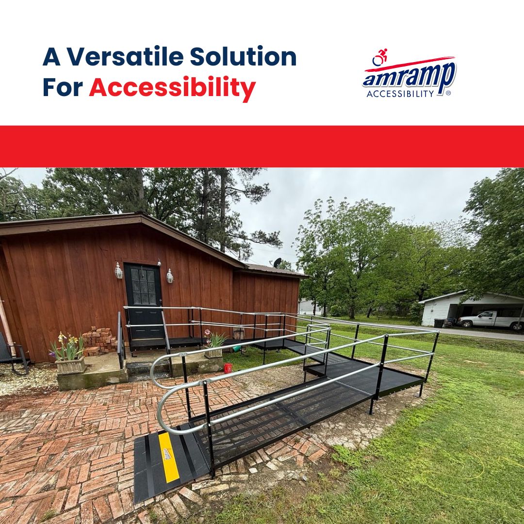 Amramp - A portable ramp can seamlessly connect different... | Facebook