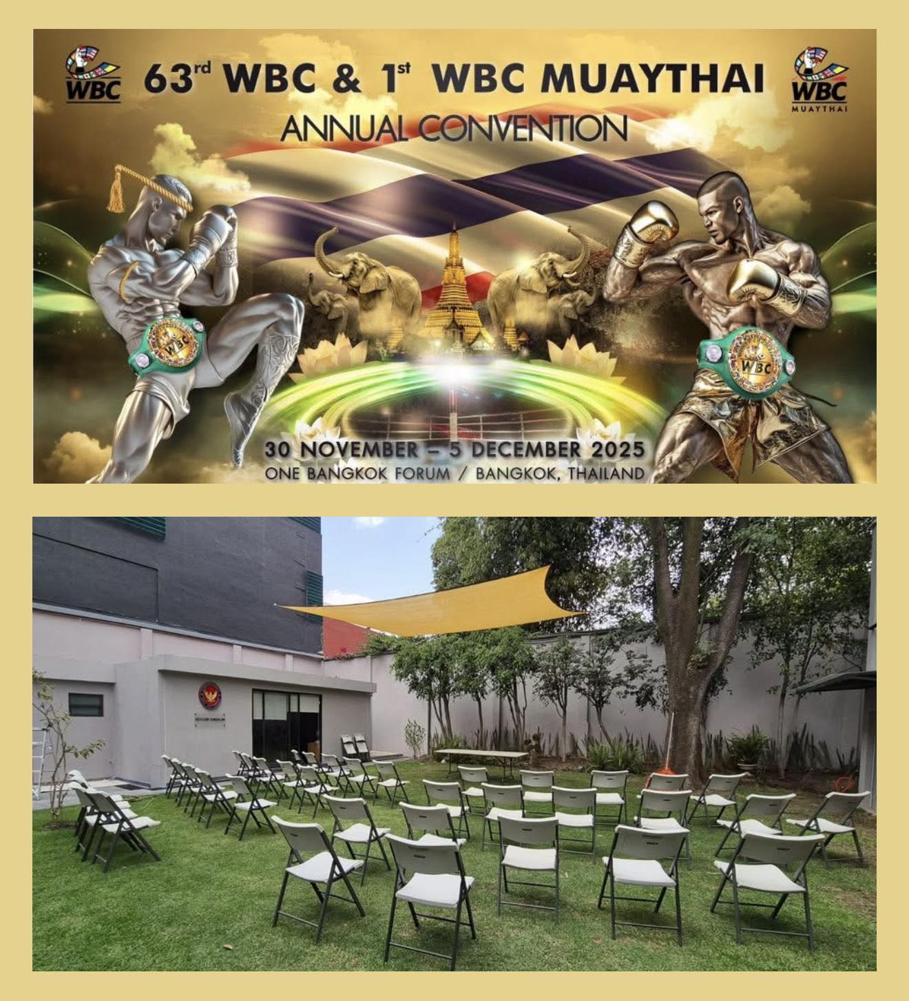 It's official the 63rd WBC annual convention start at this moment