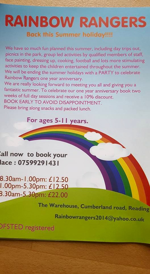 Rainbow Rangers | Reading