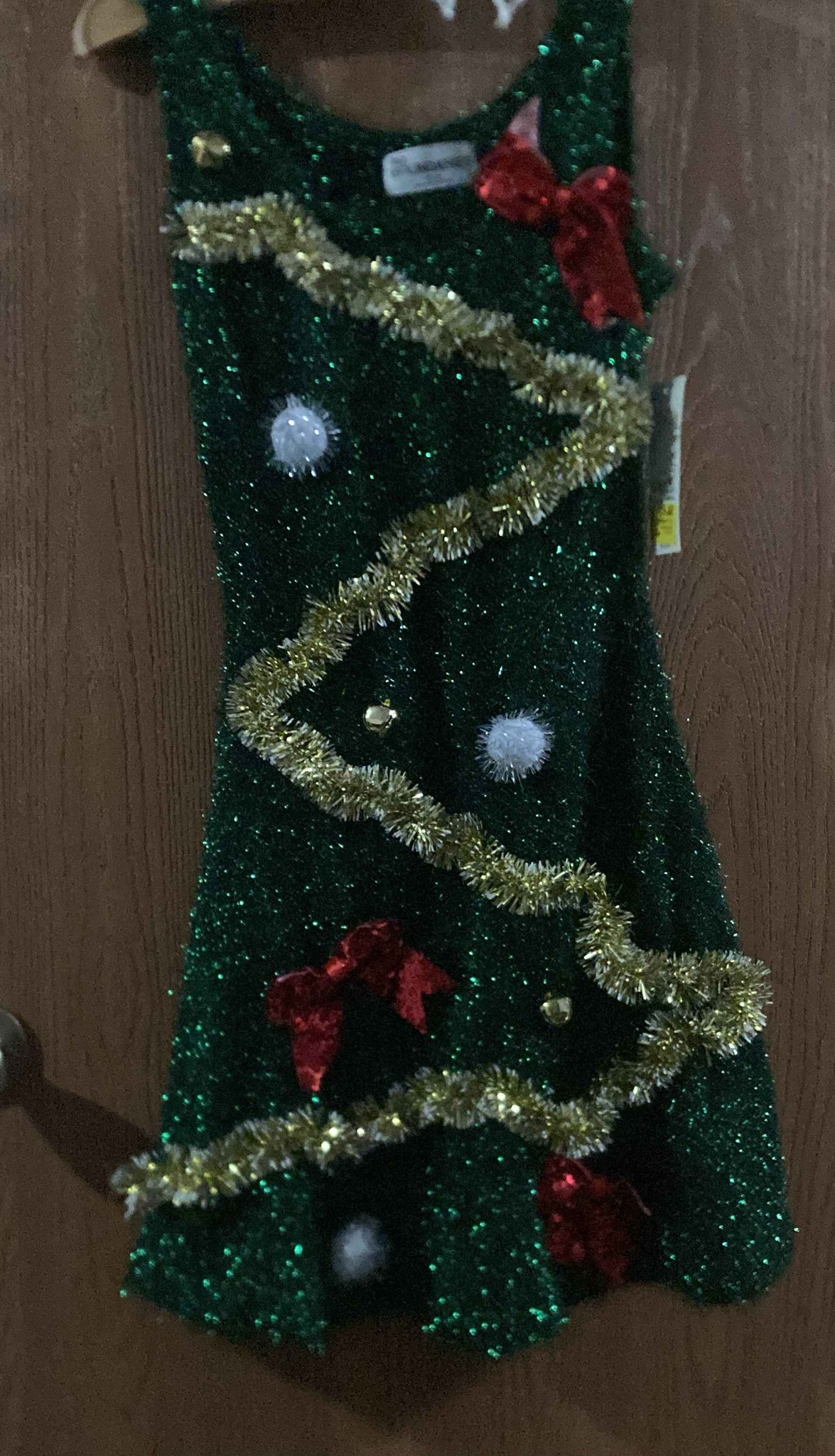Xxs Christmas dress. Dubois Porch Pick up