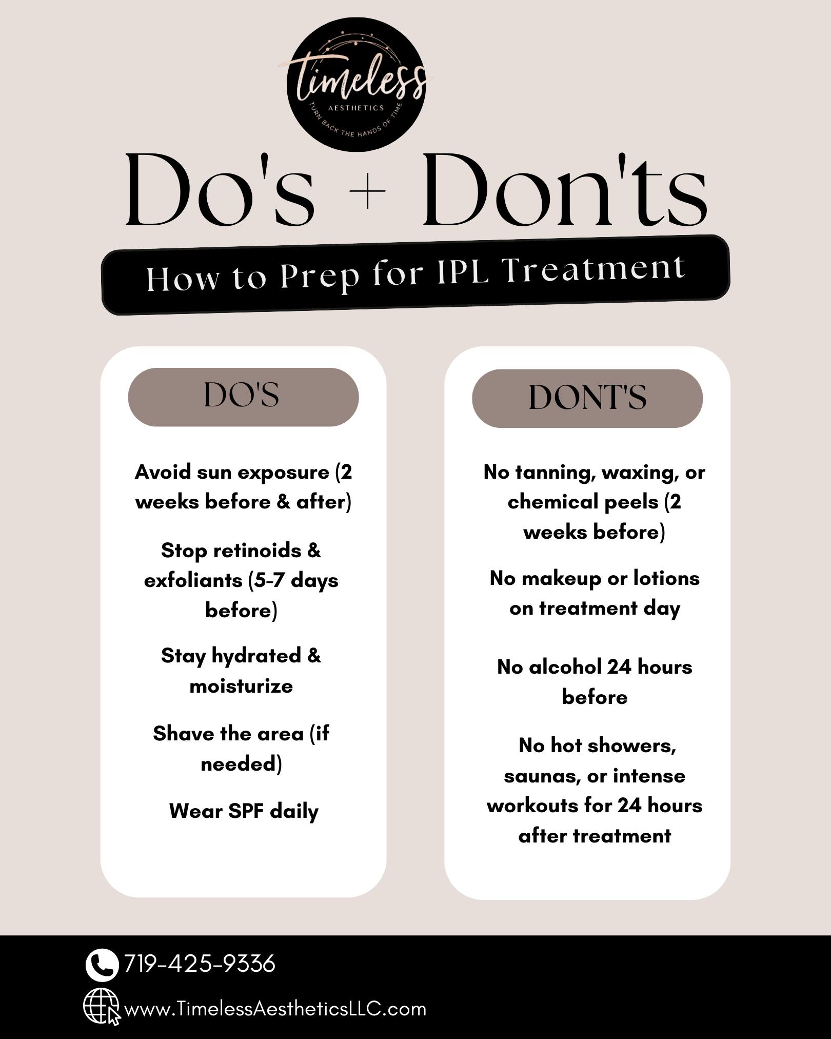 Timeless - Get the most out of your IPL treatment with these simple ...