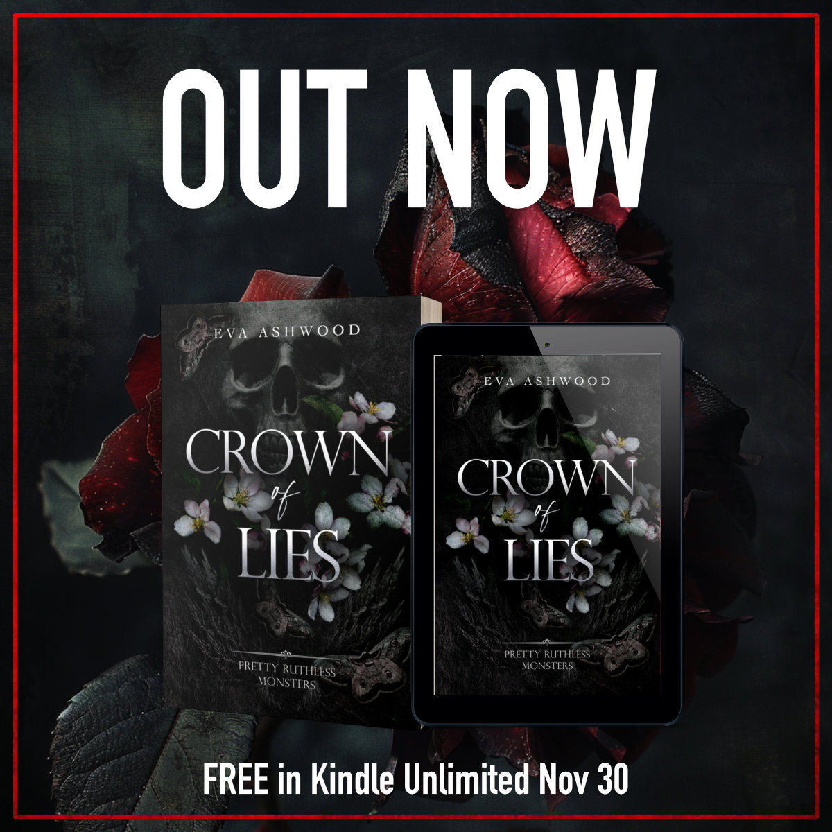Crown of Lies is out now! Dive into... - Eva Ashwood Author | Facebook
