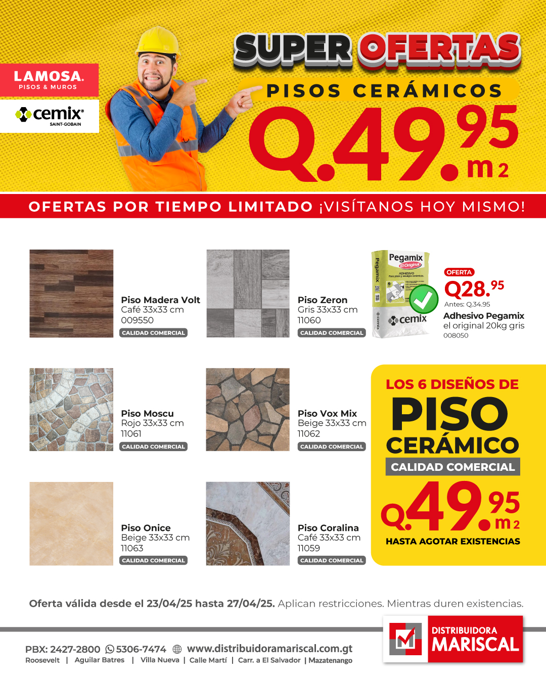 Distribuidora - ¡PISOS DESDE Q49.95m²! Conoce los pisos que harán que ...