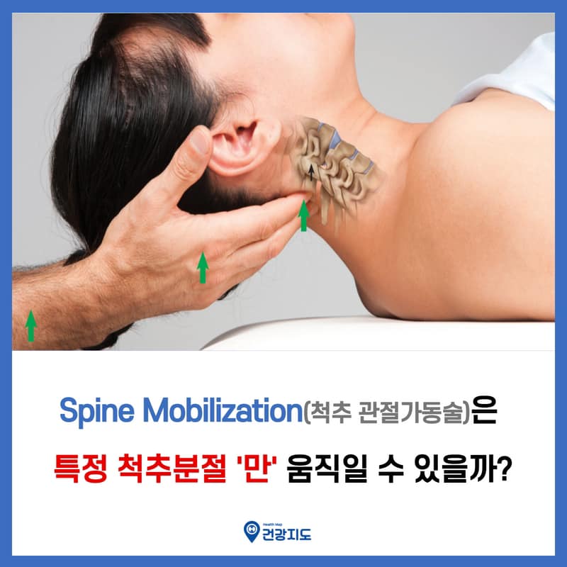 Spine mobilization(척추 관절가동술)은 특정... - 건강지도 - Health map | Facebook