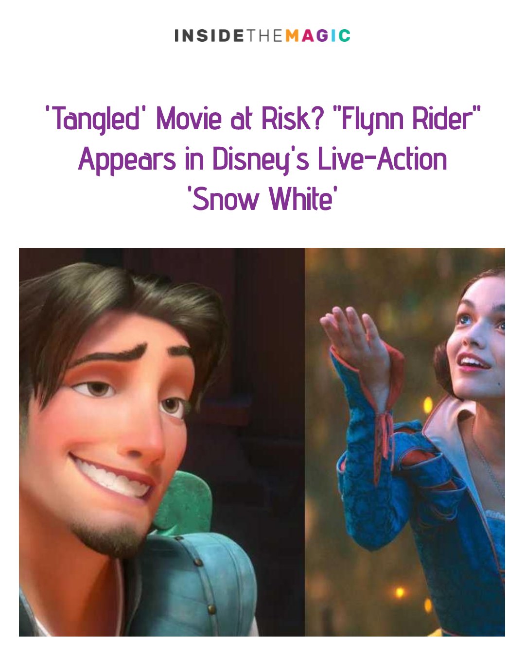 Inside - ‘Tangled’ Movie at Risk? “Flynn Rider” Appears in Disney’s ...