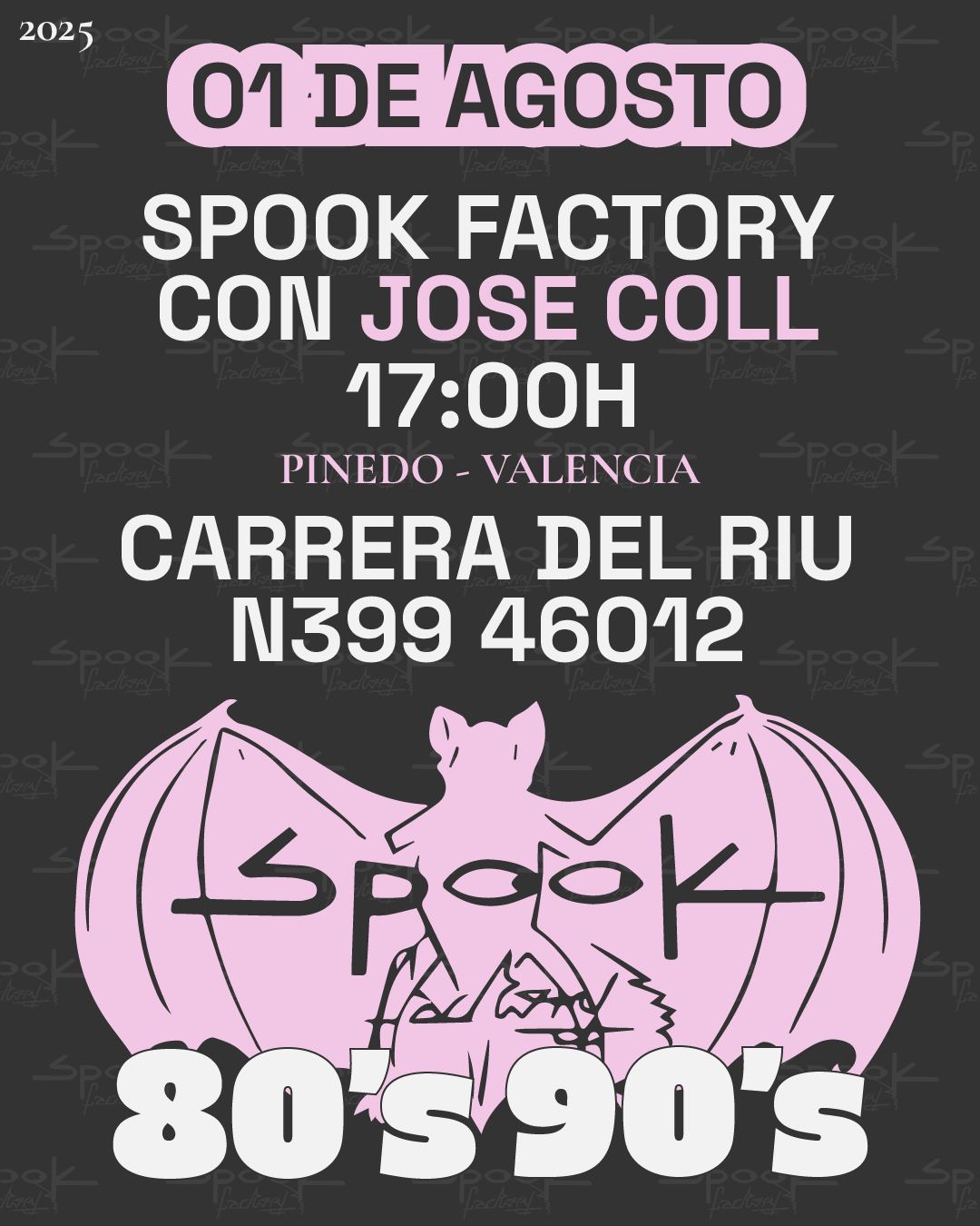 Spook Factory 80s & 90s | Valencia