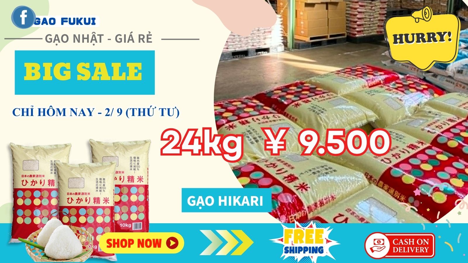 Gạo - Gạo Fukui- Gạo Nhật ngon,rẻ dành cho người Việt