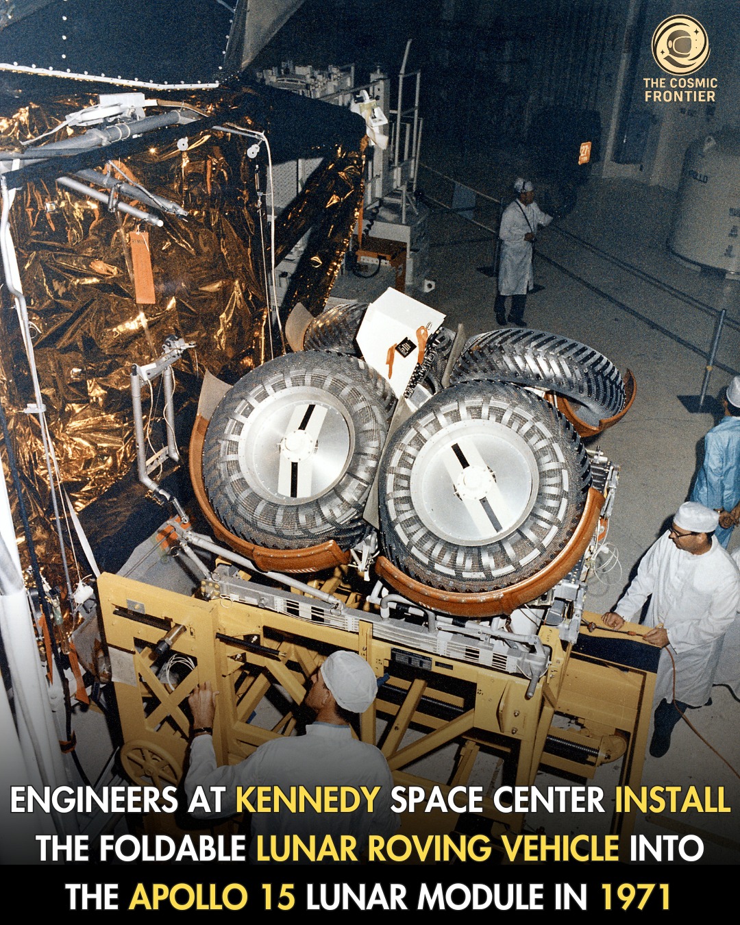On this day in 1971, the Apollo 15 astronauts used the Lunar