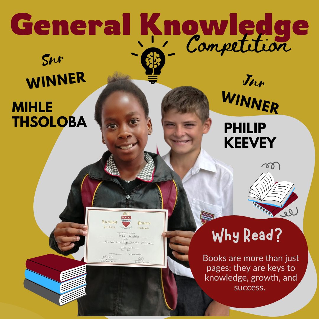 Laerskool Gill / Gill Primary - Congratulations to our General ...
