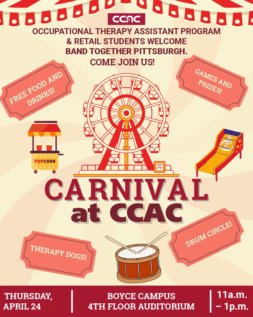 CCAC - Wild Cats! Don’t miss The Carnival at CCAC —... | Facebook