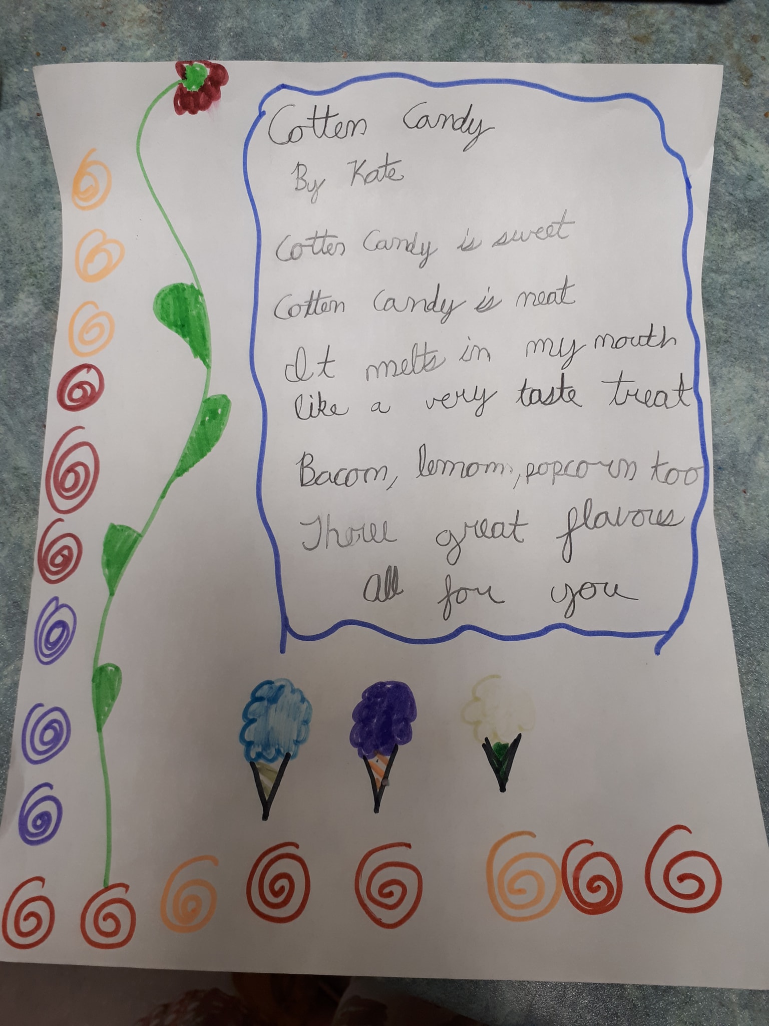 How SWEET is this poem given to... - The Cotton Candy Shoppe