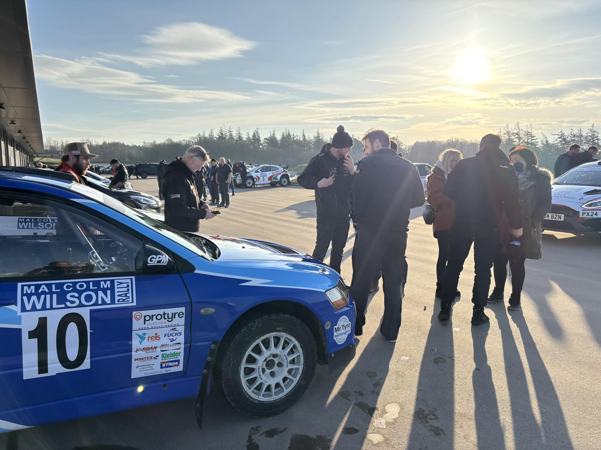 Blue Evo Rally