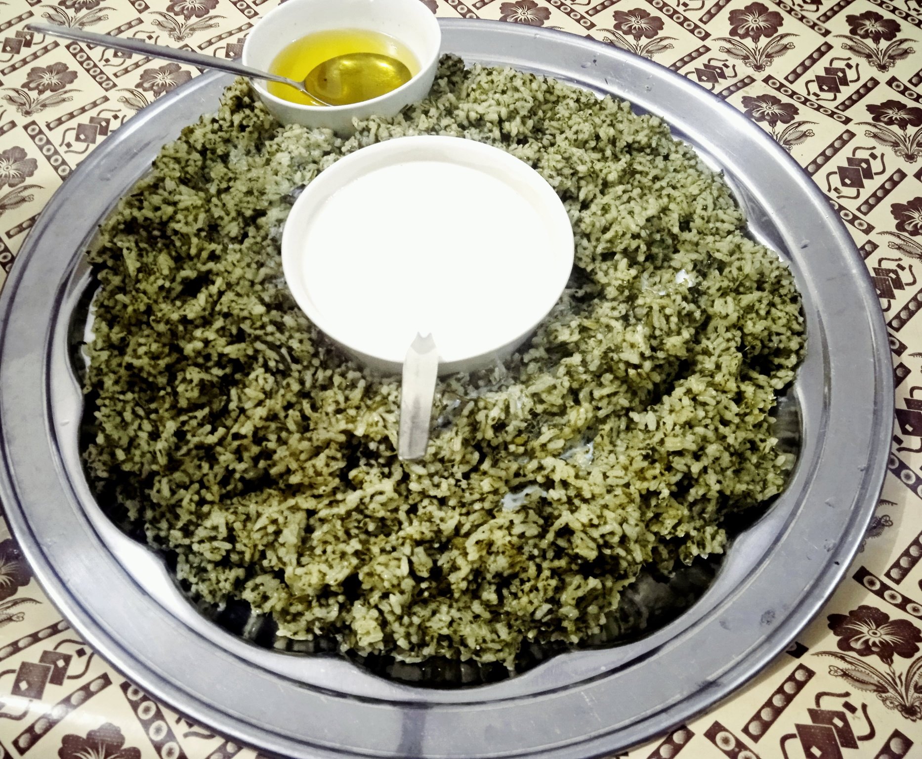 Green Rice (warjaley | Chukand)... - Street Travel Foodie | Facebook