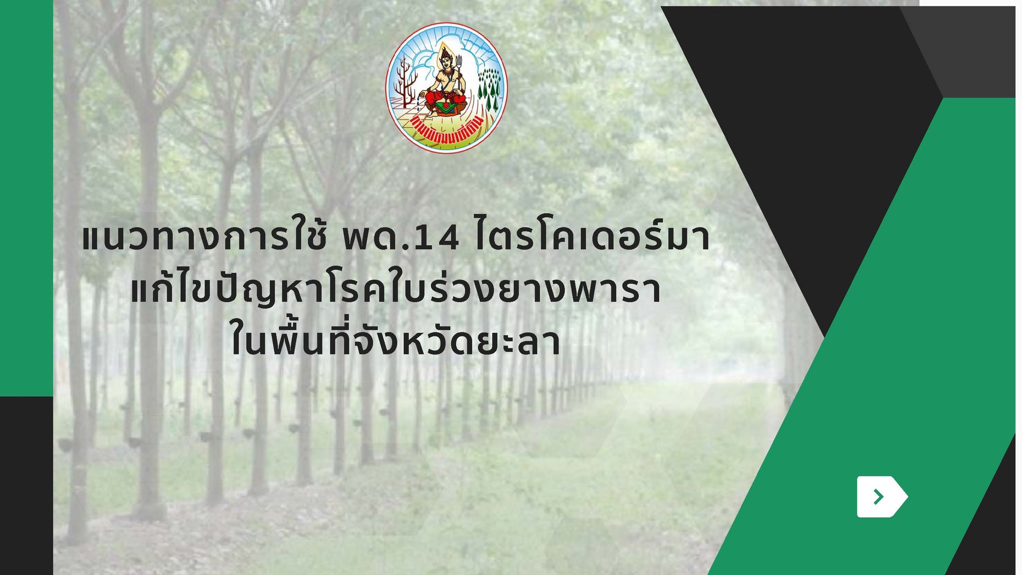 แนวทางการใช้... - กองเทคโนโลยีชีวภาพทางดิน กรมพัฒนาที่ดิน | Facebook